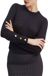 Michael Kors Tricotat Merino Snap Slv Ls Swtr MS460XH4VR 001 black