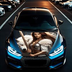 AVEX Folie Capota Auto Hood Art rezistenta la exterior, marime S (150 x 110cm) - Cod: AVX-CAPOTA-006S (AVX-CAPOTA-006S)