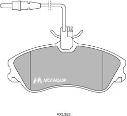 MOTAQUIP set placute frana, frana disc MOTAQUIP LVXL352