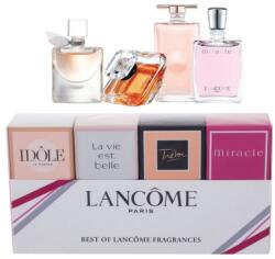 Lancome SET: Miracle edp 5ml + Tresor edp 7, 5ml + La Vie Est Belle edp 4ml + Idole edp 5ml női parfüm