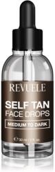 Revuele Paradise Bronze Self Tan Face Drops picaturi pentru bronzare faciale culoare Medium To Dark 30 ml