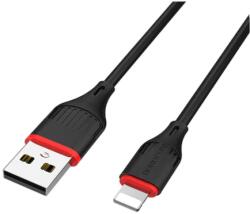 BOROFONE Cablu Date si Incarcare USB la MicroUSB Borofone Enjoy BX17, 1 m, Negru