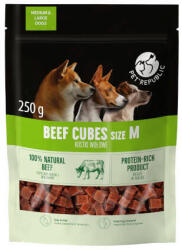Pet Republic PetRepublic cuburi de carne de vită pentru câini 250 g M