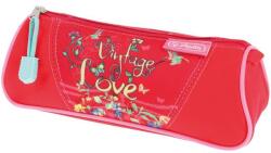 Herlitz Penar Herlitz motiv Vintage Love triunghiular, dimensiune 22.5 x 7.7 x 9 cm (50038824) Penar