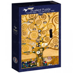 Bluebird Puzzle 1000 db-os puzzle - Art by Gustave Klimt - The Tree of Life, 1909 (60218) (60218)
