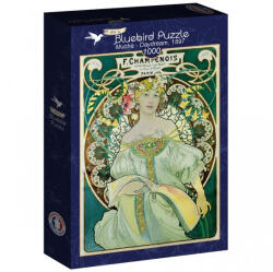 Bluebird Puzzle 1000 db-os puzzle - Art by Mucha - Daydream, 1897 (60230)