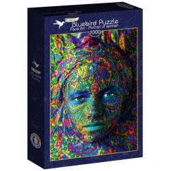 Bluebird Puzzle 1000 db-os puzzle - Art by Face Art - Portrait of woman (60287)
