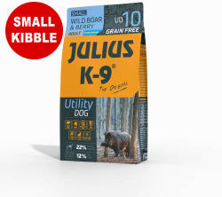 Julius-K9 Utility Dog Hypoallergenic Adult Small Kibble - mistreț & fructe de pădure 3 kg