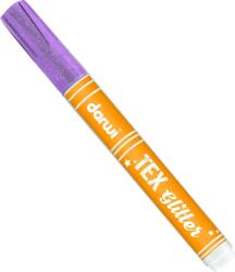 Darwi Tex Fabric Glitter Marker Маркер за текстил Lilac 6 ml 1 бр (<![CDATA[DA0140013931C]]>)