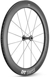 DT Swiss ARC 1400 DICUT DB 62 carbon 28-as (622X17) országúti első kerék, karbon, felnifékes, gyorszáras, TL Ready, 752g, fekete