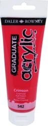 Daler-Rowney Graduate АКРИЛНА боя Crimson 120 ml 1 бр (123120542)