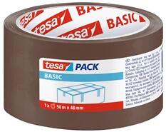tesa Basic 58573 48mmx50 m barna csomagzáró szalag (58573-00000-01) - officedepot