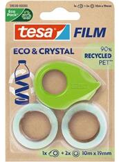 tesa 59038 Eco&Crystal 10m x 19 mm 3in1 ragasztószalag (59038-00000-00) - officedepot