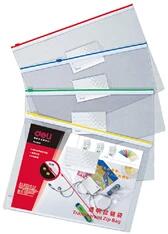 DELI Start PP A5 húzózáras vegyes színekben irattartó tasak (DEL05524) - officedepot