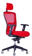Office Pro DIKE SP DK13 piros fejtámlás irodai forgószék (204-810013) - officedepot