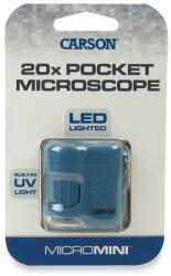 Carson Microscop portabil cu breloc, marire 20x, Carson, MicroMini, Surf (N01001246_001)