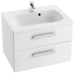 RAVAK Chrome szekrény 70x49x50 cm mosdókagyló alá akasztható fehér X000001773