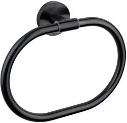 MOFÉM Fiesta törölközőtartó gyűrű, fekete (17063280N)