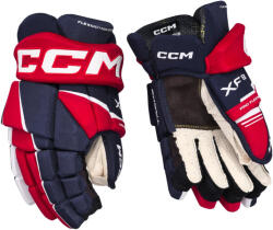 CCM Tacks XF 80 Navy/Red/White Junior Hokikesztyűk 10 hüvelyk
