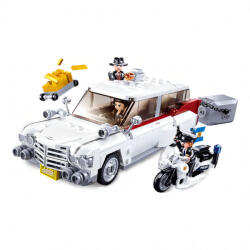 Sluban Model Bricks építőkészlet M38-B1099 Amerikai autó rablóknak 411 db (M38-B1099)