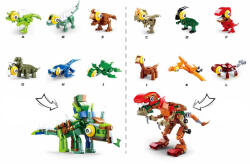 Sluban építőkészlet Eggs Qbricks M38-B0796 Dino 1db (M38-B0796-1)