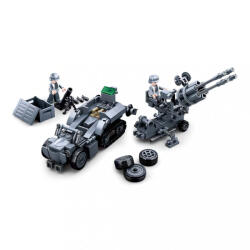 Sluban Army építőkészlet WW2 M38-B0681 Német légvédelmi felszerelés készlet 368 db (M38-B0681)
