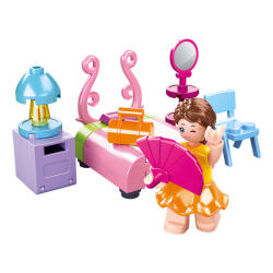 Sluban építőkészlet Girls Dream M38-B0800D hálószoba 42 db (M38-B0800D)