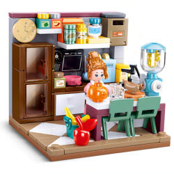 Sluban építőkészlet Girls Dream Mini Handcraft M38-B1016A konyha 178 db (M38-B1016A)