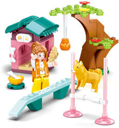 Sluban építőkészlet Girls Dream M38-B0970B Kutyaképző terület 91 db (M38-B0970B)