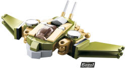 Sluban építőkészlet Builder M38-B0636 6into1 King of Land Force Repülő 88 db (M38-B0636-1-CI1)