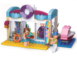 Sluban építőkészlet Girls Dream Holidays M38-B0603 Vízisportok boltja 192 db (M38-B0603)