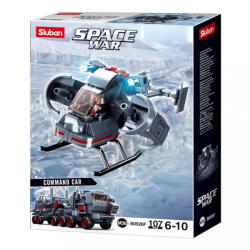 Sluban Space War építőkészlet M38-B0926F járőrhelikopter 107 db (M38-B0926F)