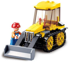 Sluban Town Builders építőkészlet M38-B0377D kis buldózer 132 db (M38-B0377D)