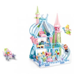 Sluban építőkészlet Girls Dream Téltündérek M38-B0898 Mesebeli kastély 447 db (M38-B0898)