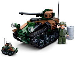 Sluban Model Bricks építőkészlet M38-B0750 Kis tank Wiesel AWC 2 az 1-ben 245 db (M38-B0750)