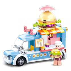 Sluban építőkészlet Girls Dream M38-B0993B Mobil hamburger bolt 154 db (M38-B0993B)