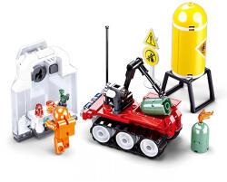 Sluban építőkészlet Firefighters M38-B0963 Távirányítós robot 130 db (M38-B0963)