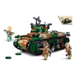 Sluban Army építőkészlet WWII M38-B1107 japán közepes tank Type 97 2 az 1-ben 563 db (M38-B1107)