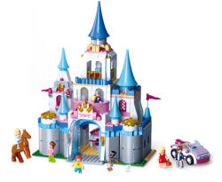 Sluban építőkészlet Girls Dream Holidays M38-B0610 Romantikus kastély 818 db (M38-B0610)