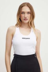 Patrizia Pepe pamut top fehér, 8M1617 J216 - fehér 38
