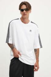 adidas Originals pamut póló Adicolor Oversized Tee fehér, férfi, nyomott mintás, IZ2474 - fehér XXL