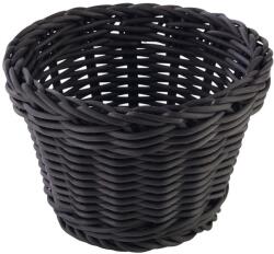 APS Profi Line Coș rotund, negru, Înălțime: 100 mm, Ø: 130 mm