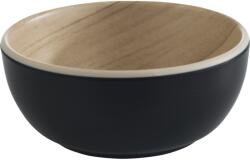 APS Frida bol dinlemâncă lemnoasă/neagră, conținut: 0, 10 litri, înălțime: 35 mm, ø: 85 mm Castron