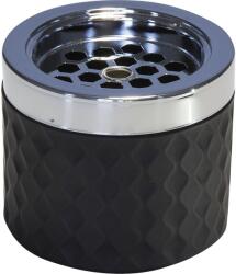 APS Windascher, înălțime: 80 mm, diametru: 95 mm, negru Scrumiera