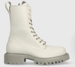 Rains bakancs Palladium x Rains 22600 Show Combat Boot szürke, férfi - szürke Női 37