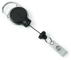 Durable Snur retractabil Durable 60 cm clip magnetic negru (DB832901)