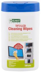 D. RECT Servetele umede mici pentru curatare monitoare TFT/LCD D. RECT (LV110276)