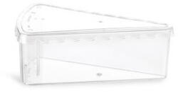 Poloplast Pahar cu Capac, 12 x 8 x H 4.2 cm, Transparent, Set 10 buc (62900) Pahar