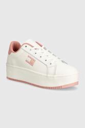 Tommy Hilfiger bőr sportcipő TJW FLATFORM ESS rózsaszín, EN0EN02518 - rózsaszín Női 41