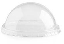 Poloplast Capac Dome pentru Pahare Beppino, Transparent, O 11.5 x H 5.2 cm, Set 50 buc (40092) Pahar